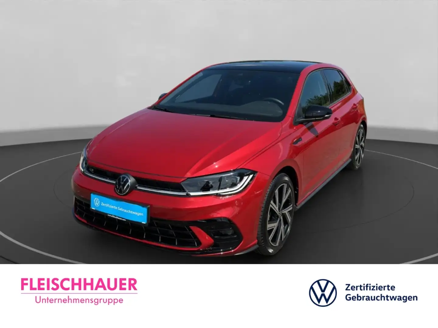 Volkswagen Polo 1,0TSI R-Line+Navi+CarPlay+Matrix+Rear View Rot - 1