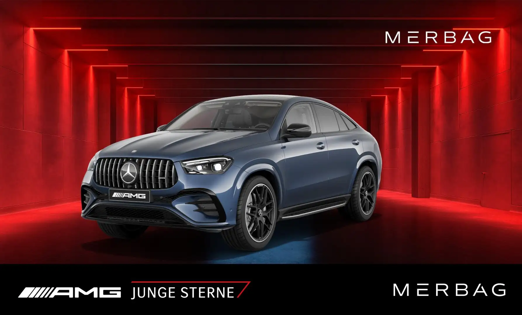 Mercedes-Benz GLE 53 AMG 4MATIC+ Coupé Blau - 1