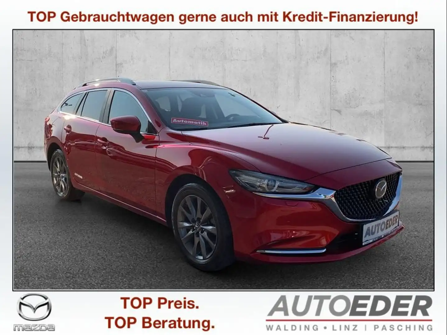 Mazda 6 Mazda6 Sport Combi G165 Centre-Line Aut. Rot - 1
