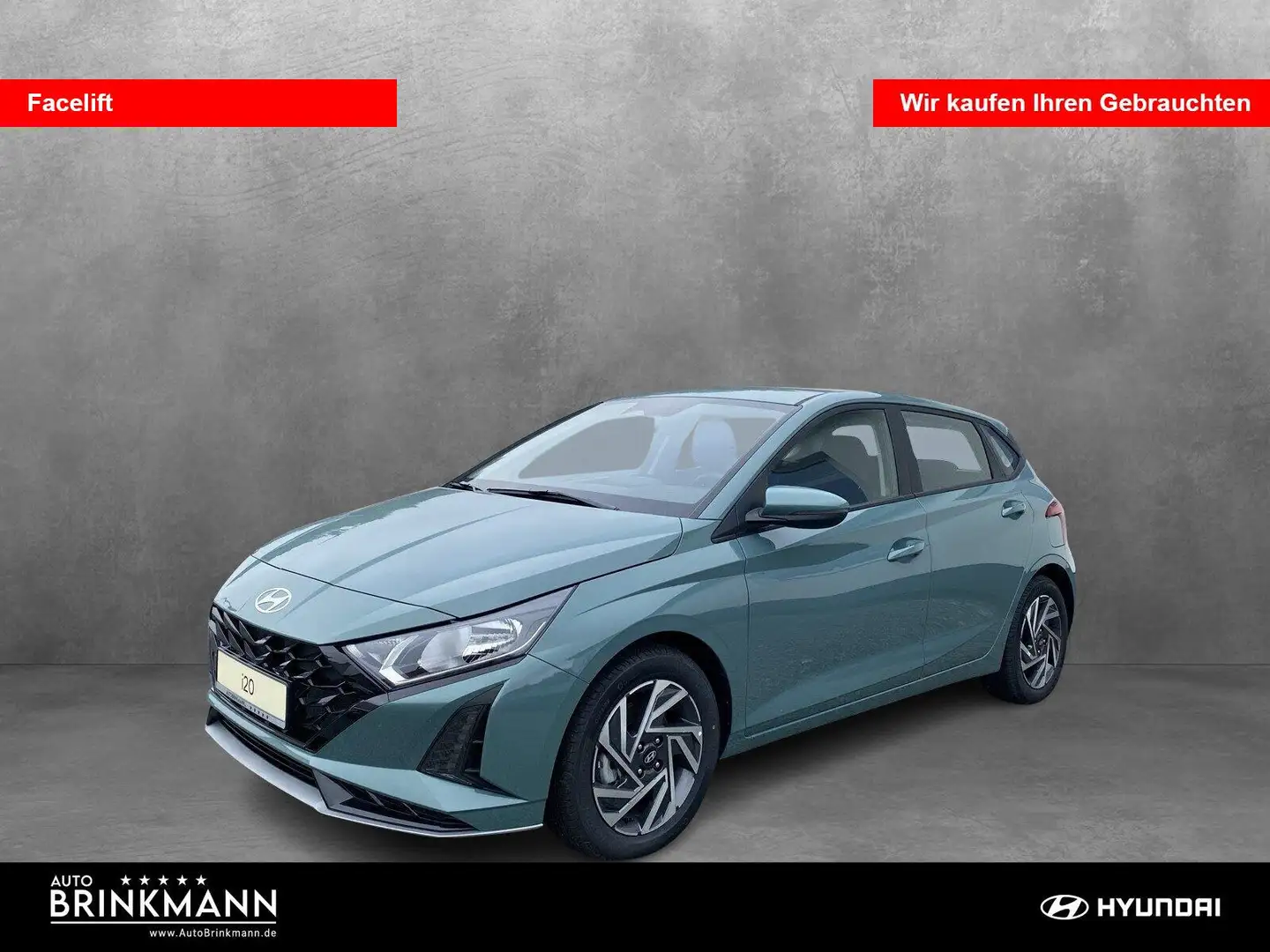 Hyundai i20 i20 1.0 T-GDI 6-MT Trend Sitz-&Lenkradhzg/RFK Navi Vert - 1