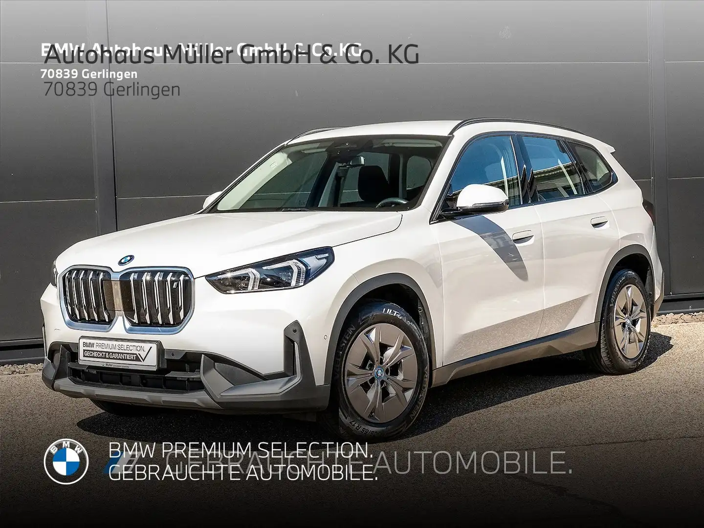 BMW iX1 xDrive30 Navi Kamera LED DAB AHK 1VB Klima Blanc - 1