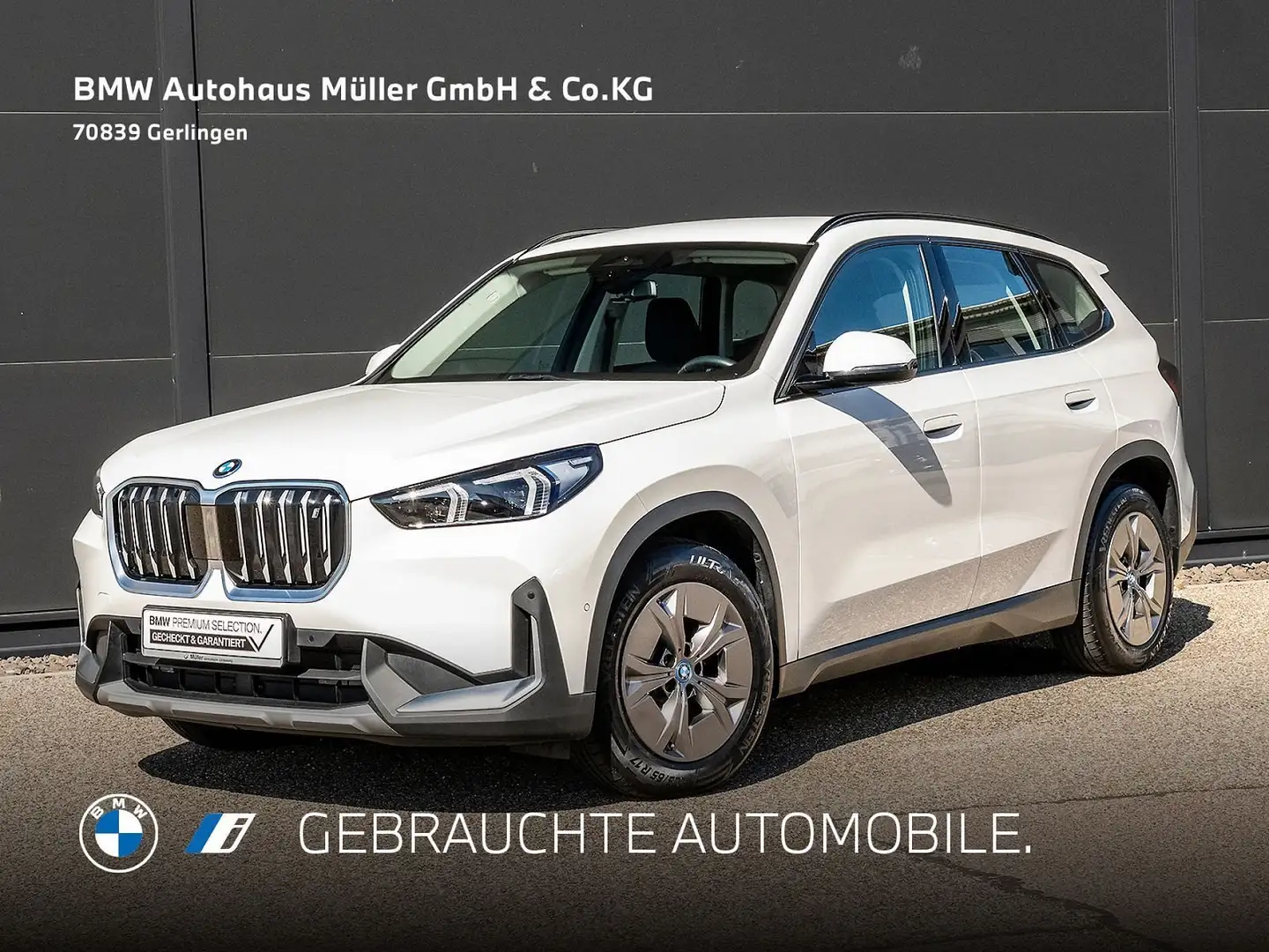 BMW iX1 xDrive30 Navi Kamera LED DAB AHK 1VB Klima Blanc - 2