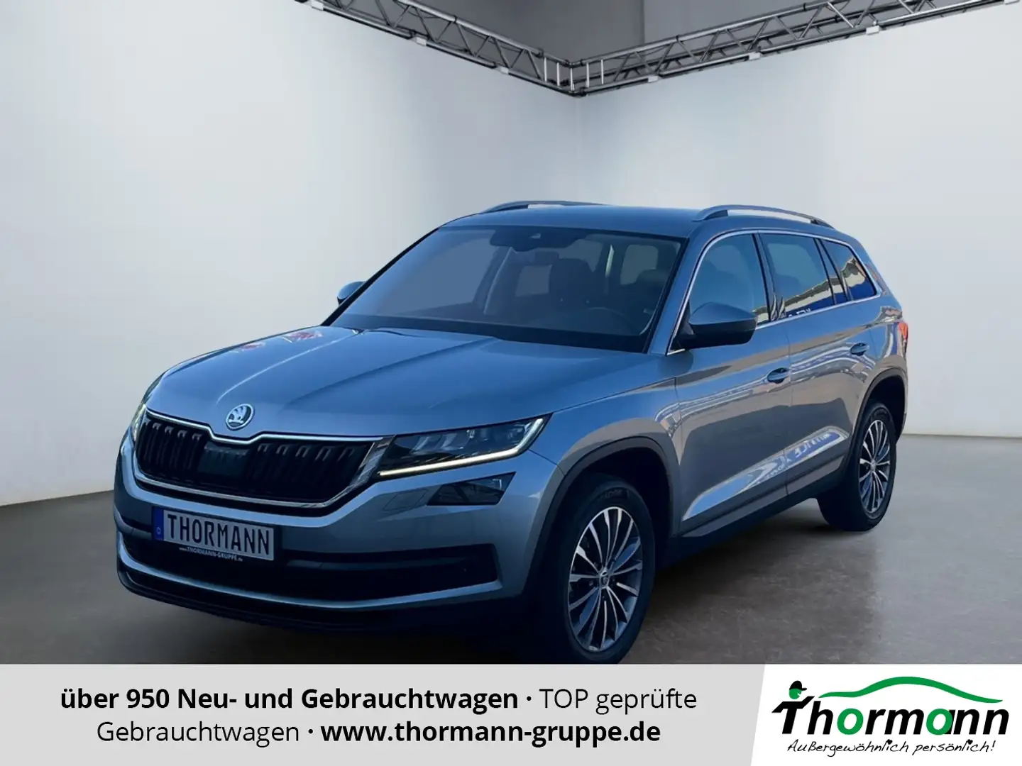 Skoda Kodiaq Style 1.5 TSI ACT 2xKlima ACC AHK AUT LED Grigio - 1