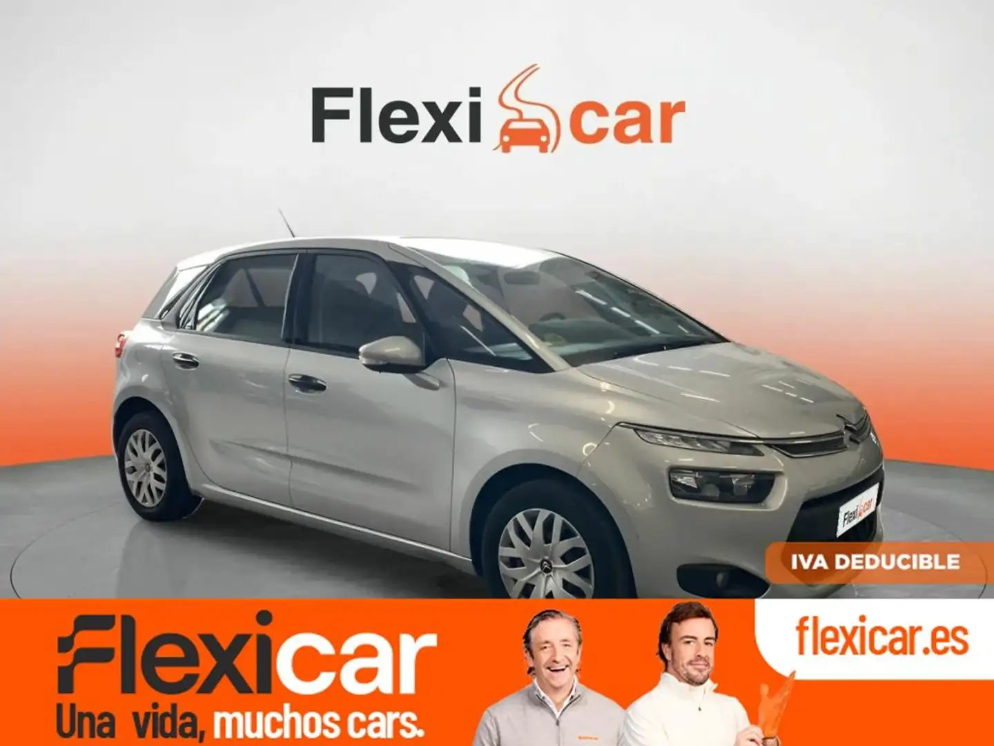 Citroen C4 Picasso 1.6e-HDi Attraction 115 Gris - 1