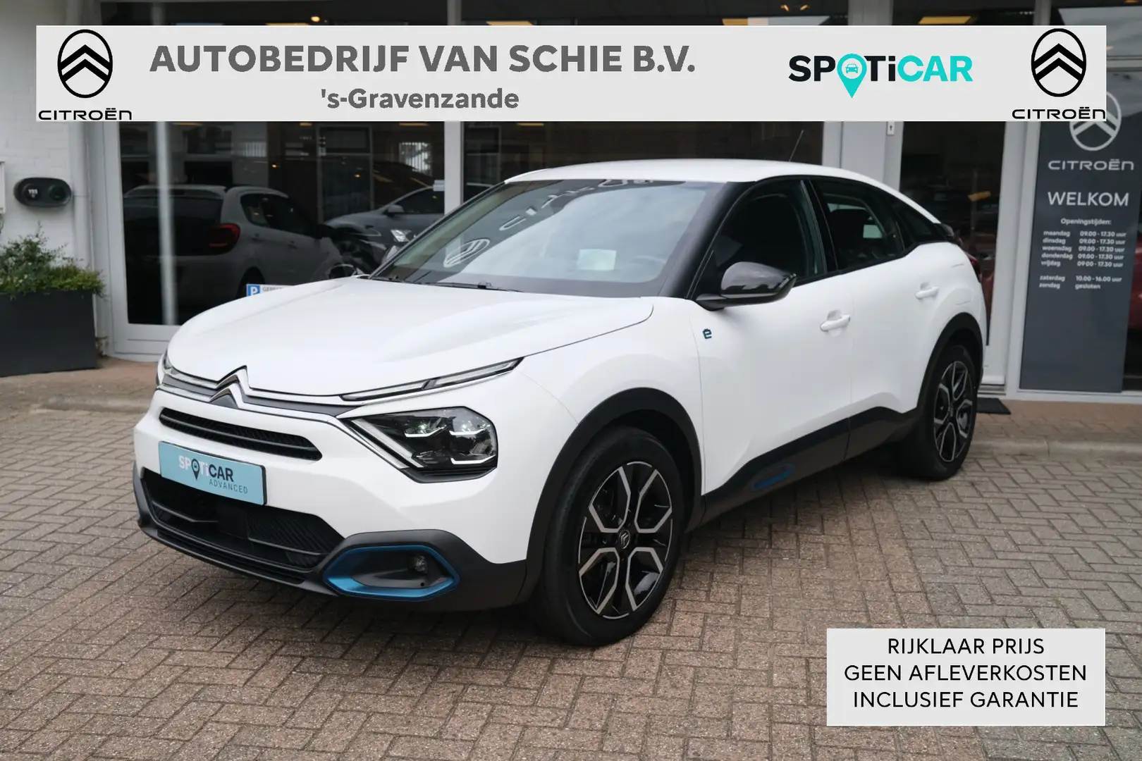 Citroen E-C4 Electric 100% Elektrisch Feel Pack Nav/Camera etc Wit - 1