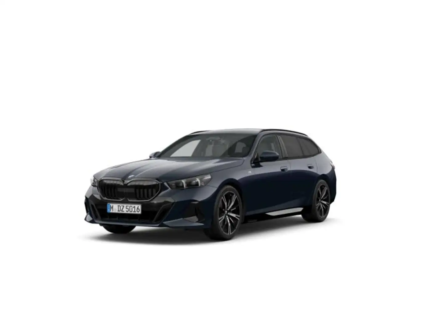 BMW 520 520dA Touring M Sport Zwart - 1