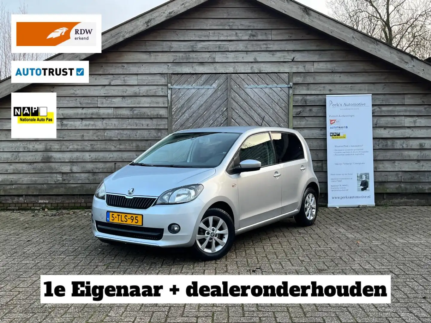 Skoda Citigo 1.0 Drive | Automaat | Airco | Getint glas | Licht Gris - 1