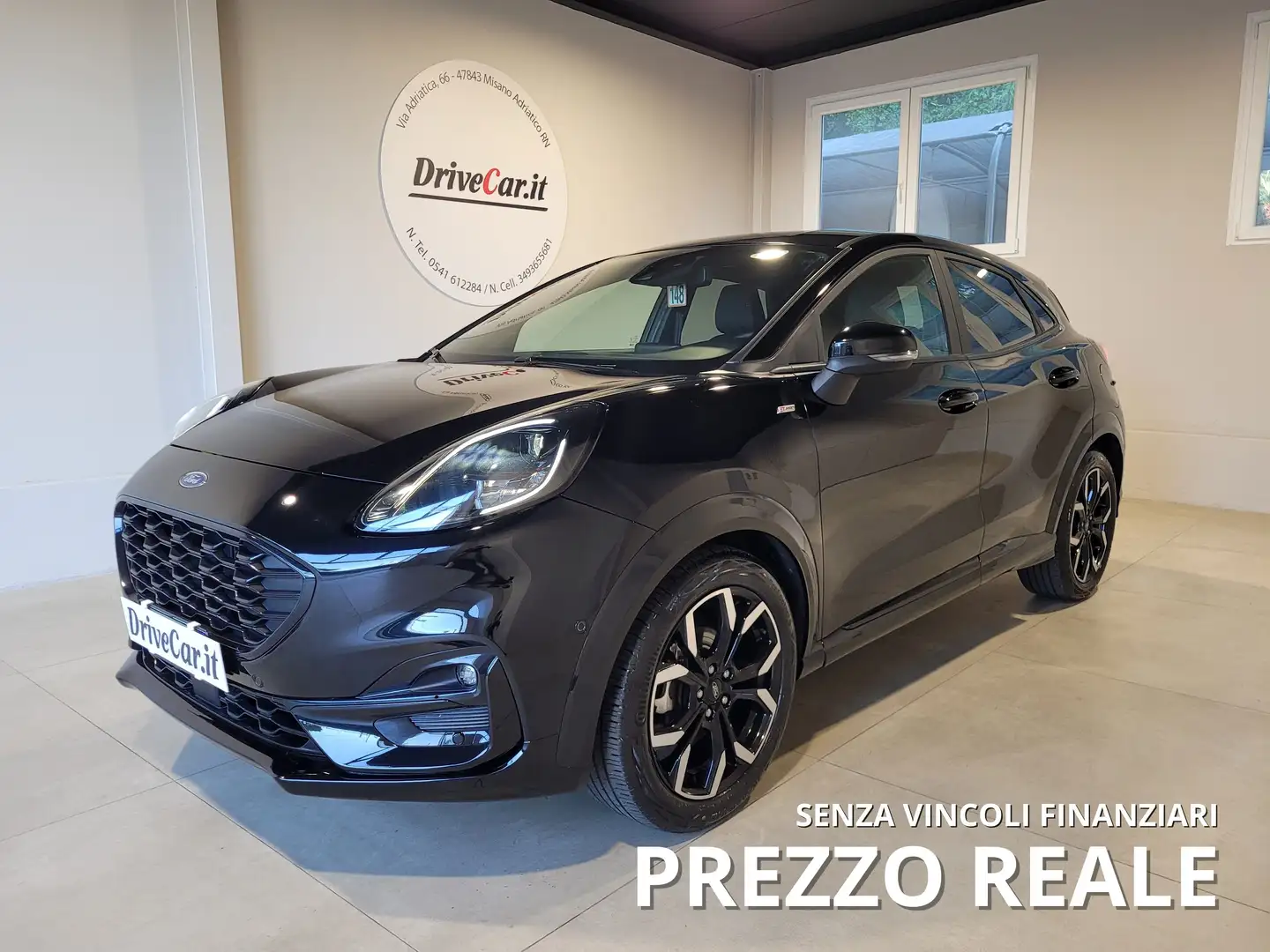 Ford Puma 1.0 ST-LINE X FULL-LED APPLE CAPLAY+ANDROID AUTO Zwart - 1