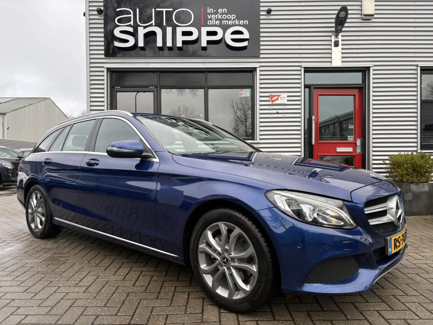 Mercedes-Benz C 180 Estate Business Solution -AUTOMAAT-STOELVERWARMING Blau - 2