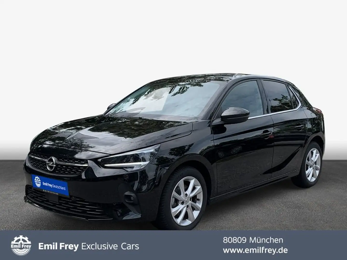 Opel Corsa 1.2 DI Elegance Automatik Zwart - 1