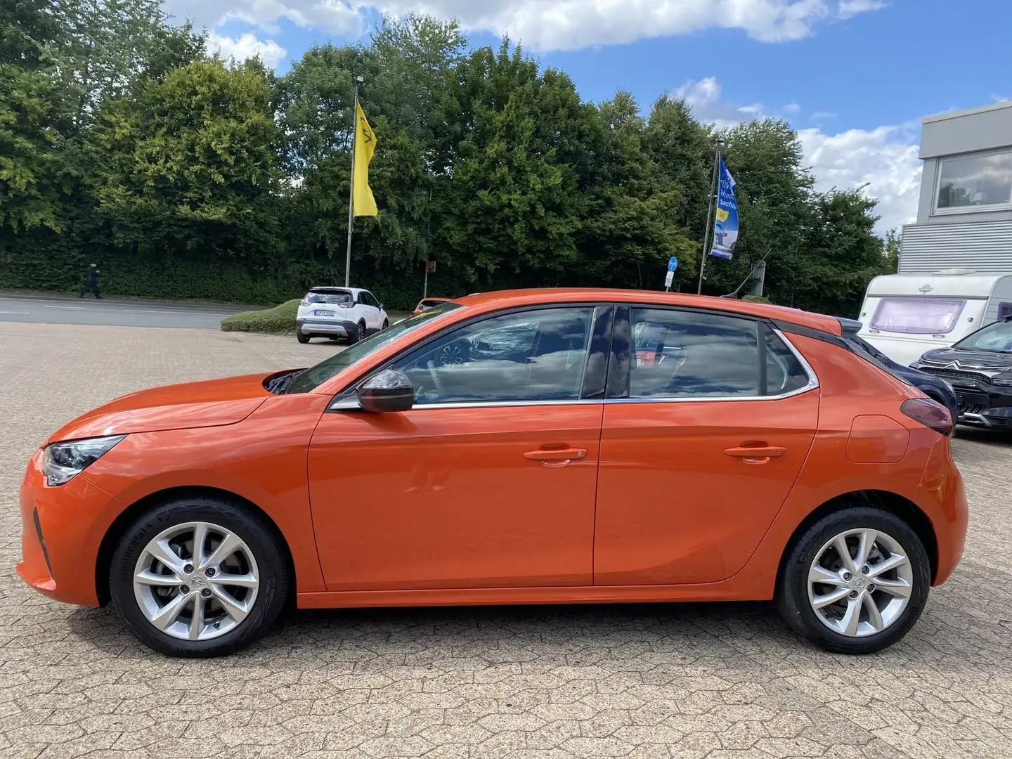 Opel Corsa 1,2 Elegance NAVIGATION/Keyless/LED+Fernlichtassis Orange - 2