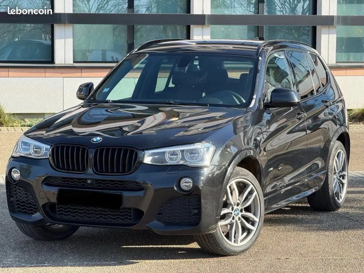 BMW X3 3,5D 313CV PACK M 2017 a 12990EURO Noir - 1