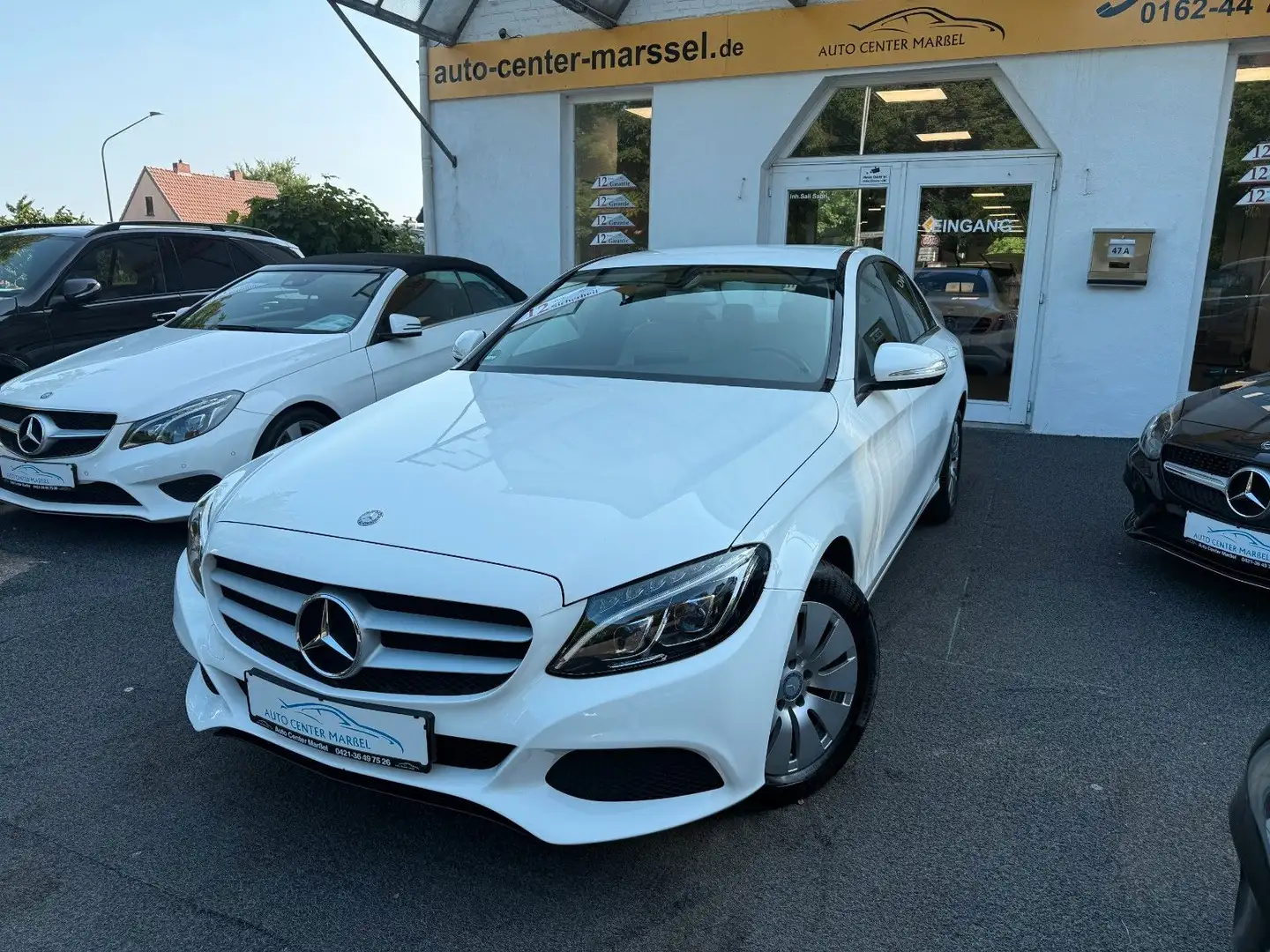 Mercedes-Benz C 220 d KAMERA/LED/1. HAND/ALU/TEMPOMAT Wit - 1