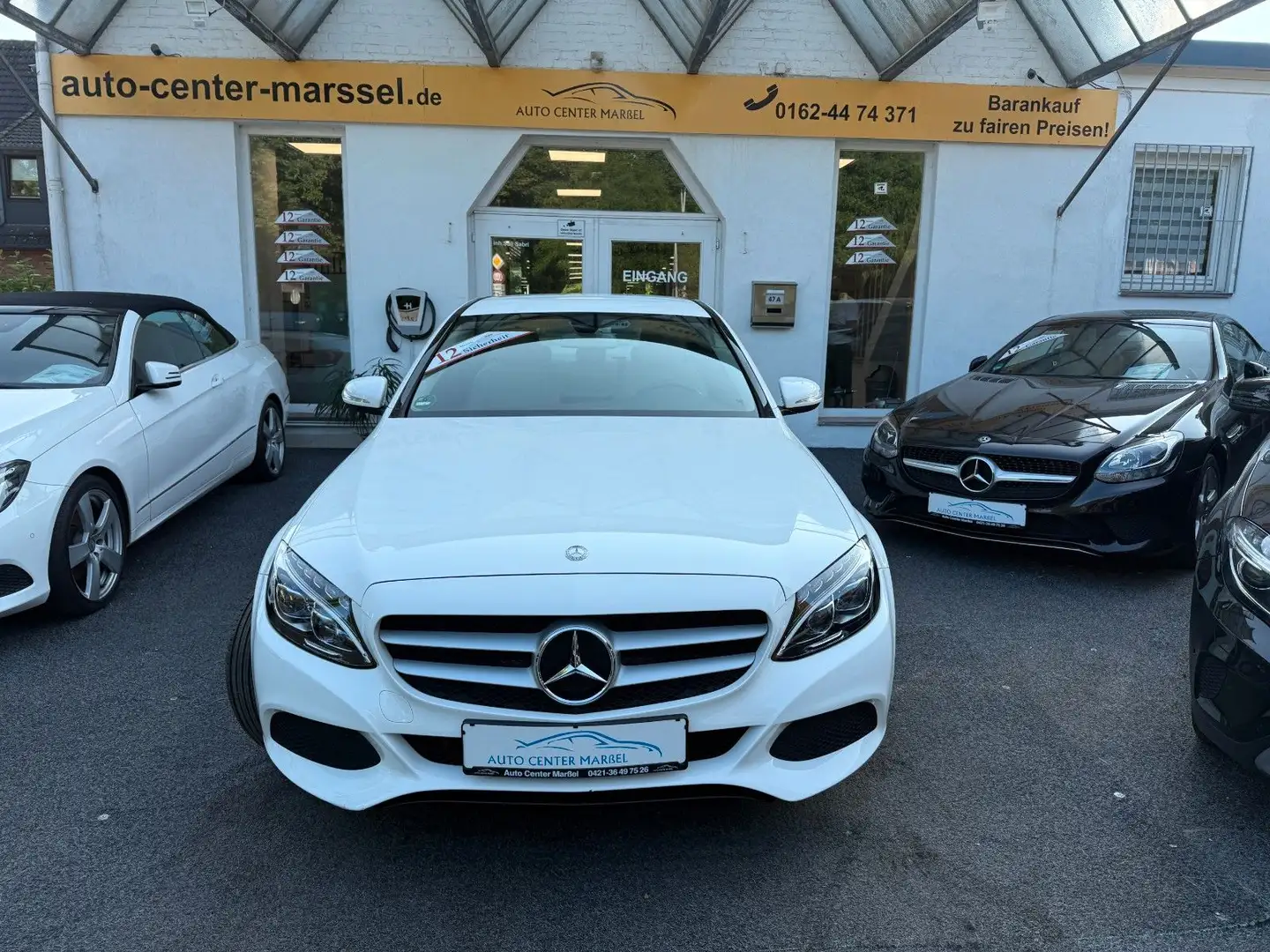 Mercedes-Benz C 220 d KAMERA/LED/1. HAND/ALU/TEMPOMAT Wit - 2