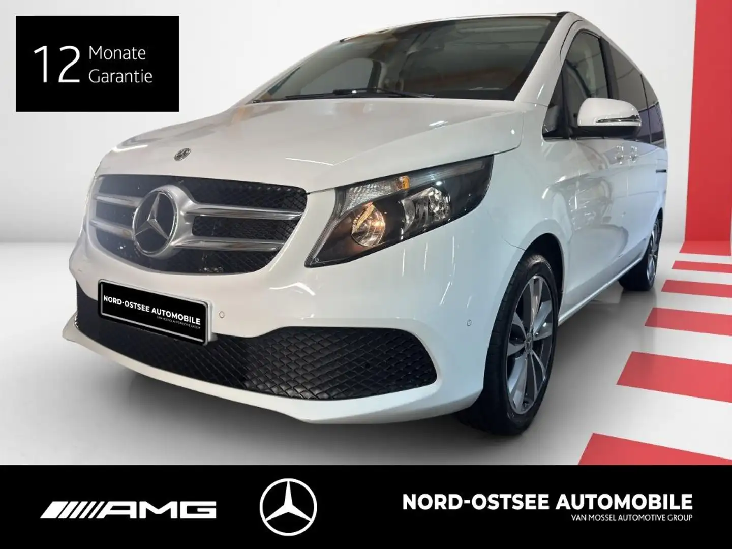 Mercedes-Benz V 250 EDITION DISTRO AHK Sport AUT PDC Navi SHZ Weiß - 1