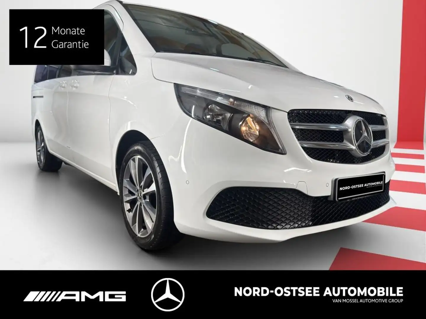 Mercedes-Benz V 250 EDITION DISTRO AHK Sport AUT PDC Navi SHZ Weiß - 2
