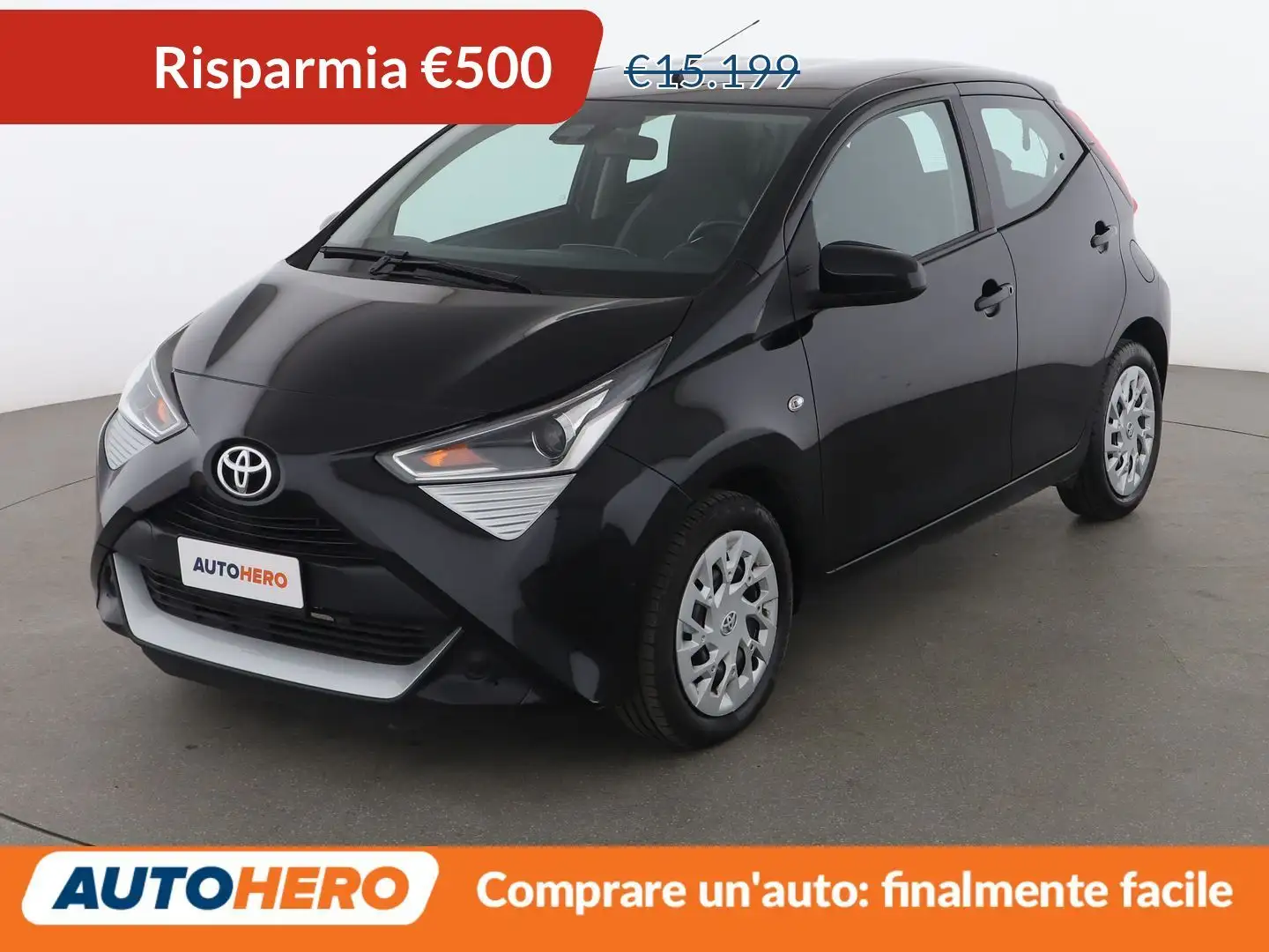 Toyota Aygo 1.0-VVT-i X-Play 72 CV Schwarz - 1