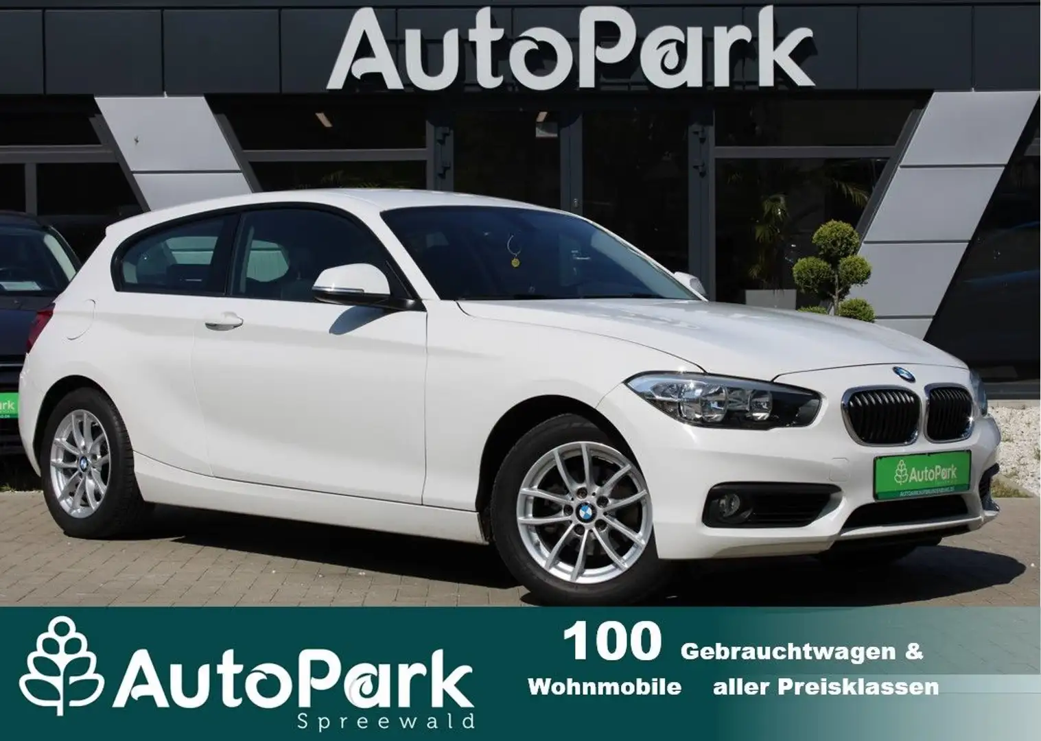 BMW 118 Baureihe 1 Lim. 3-trg. 118 i Advantage Weiß - 1
