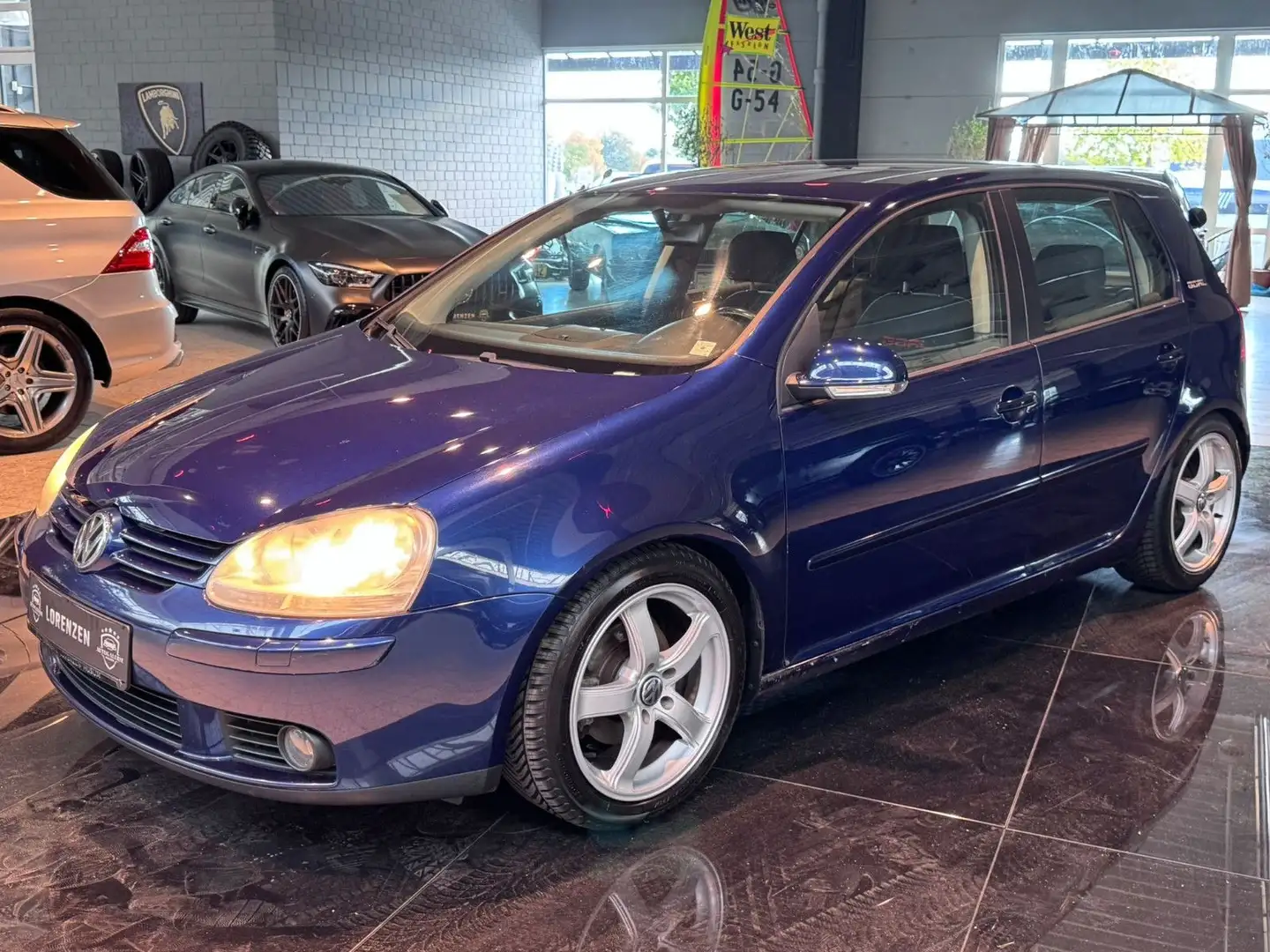 Volkswagen Golf V Lim. 1.4 Goal Sportfahrwerk Audio Klima Bleu - 1