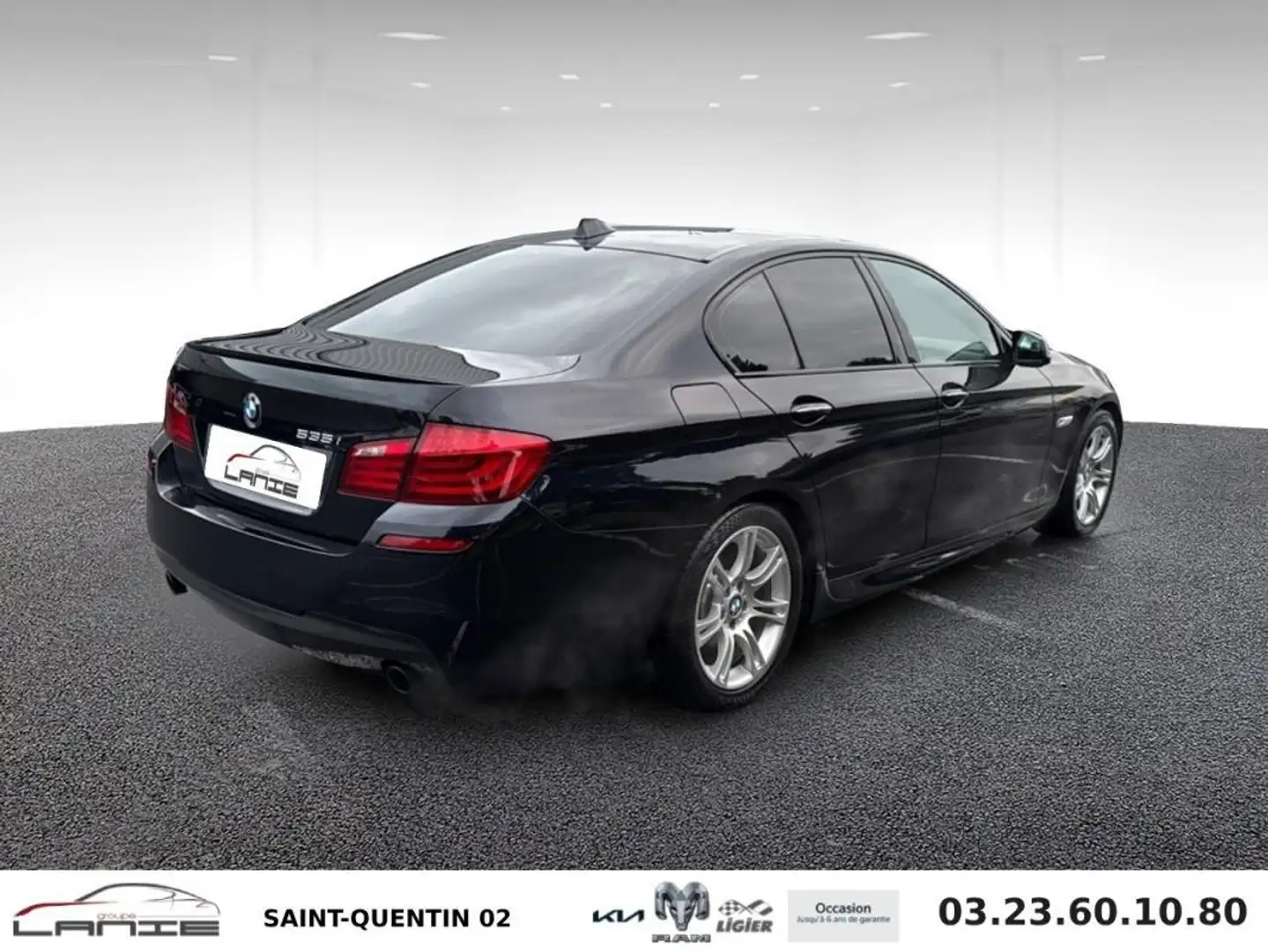 BMW F10 535i 306ch Sport Design A Чорний - 2
