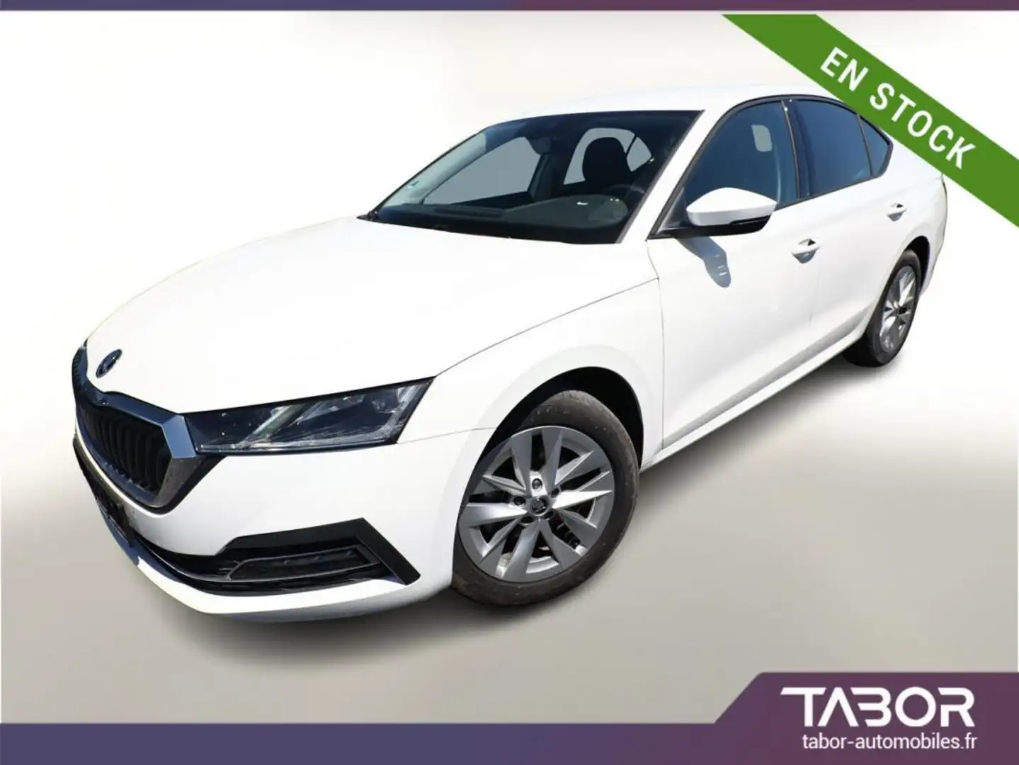 Skoda Octavia 1.0 eTSI 110 DSG Style MatrixLED Blanc - 1