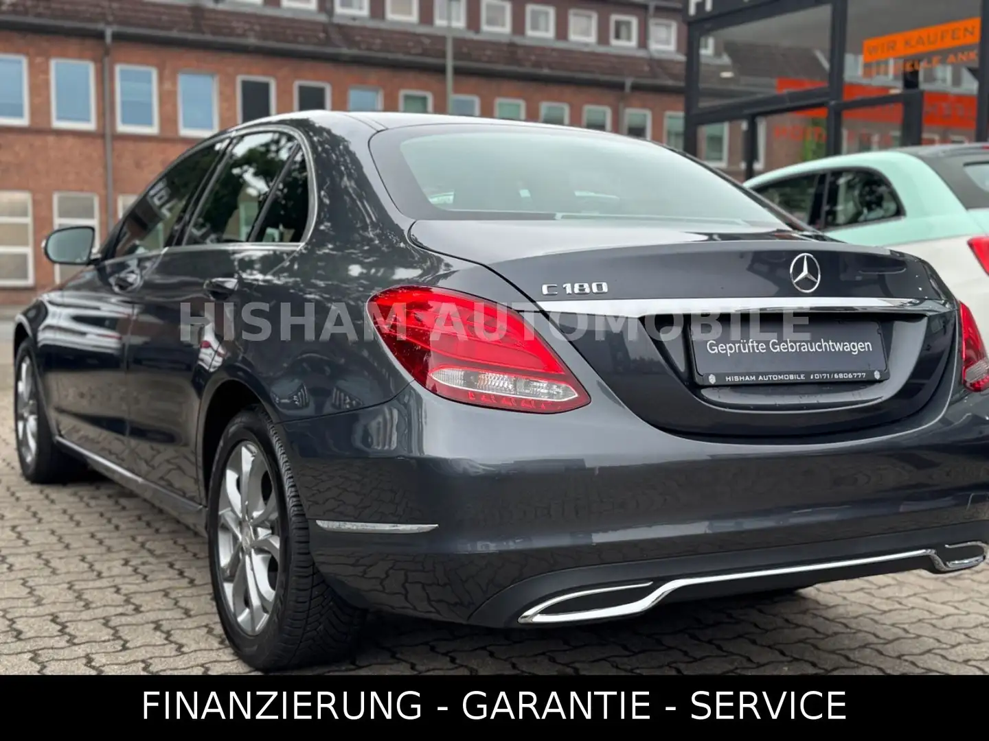 Mercedes-Benz C 180 Lim. CGI AVANTGARDE/NAVI/TEILLEDER/ALU Grau - 2