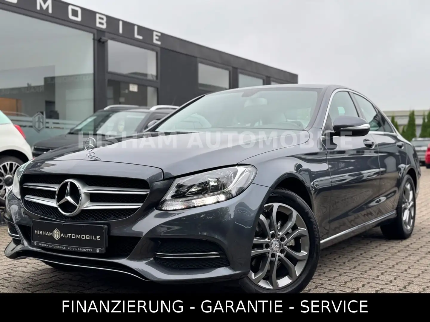 Mercedes-Benz C 180 Lim. CGI AVANTGARDE/NAVI/TEILLEDER/ALU Grau - 1