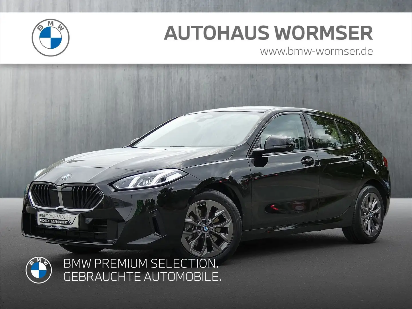 BMW 120 Hatch DAB Parkassistent Klimaaut. Shz Negro - 1