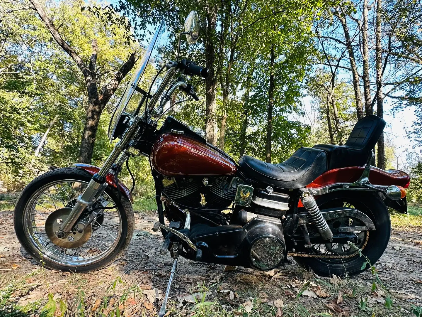 Harley-Davidson Dyna Wide Glide Fioletowy - 2