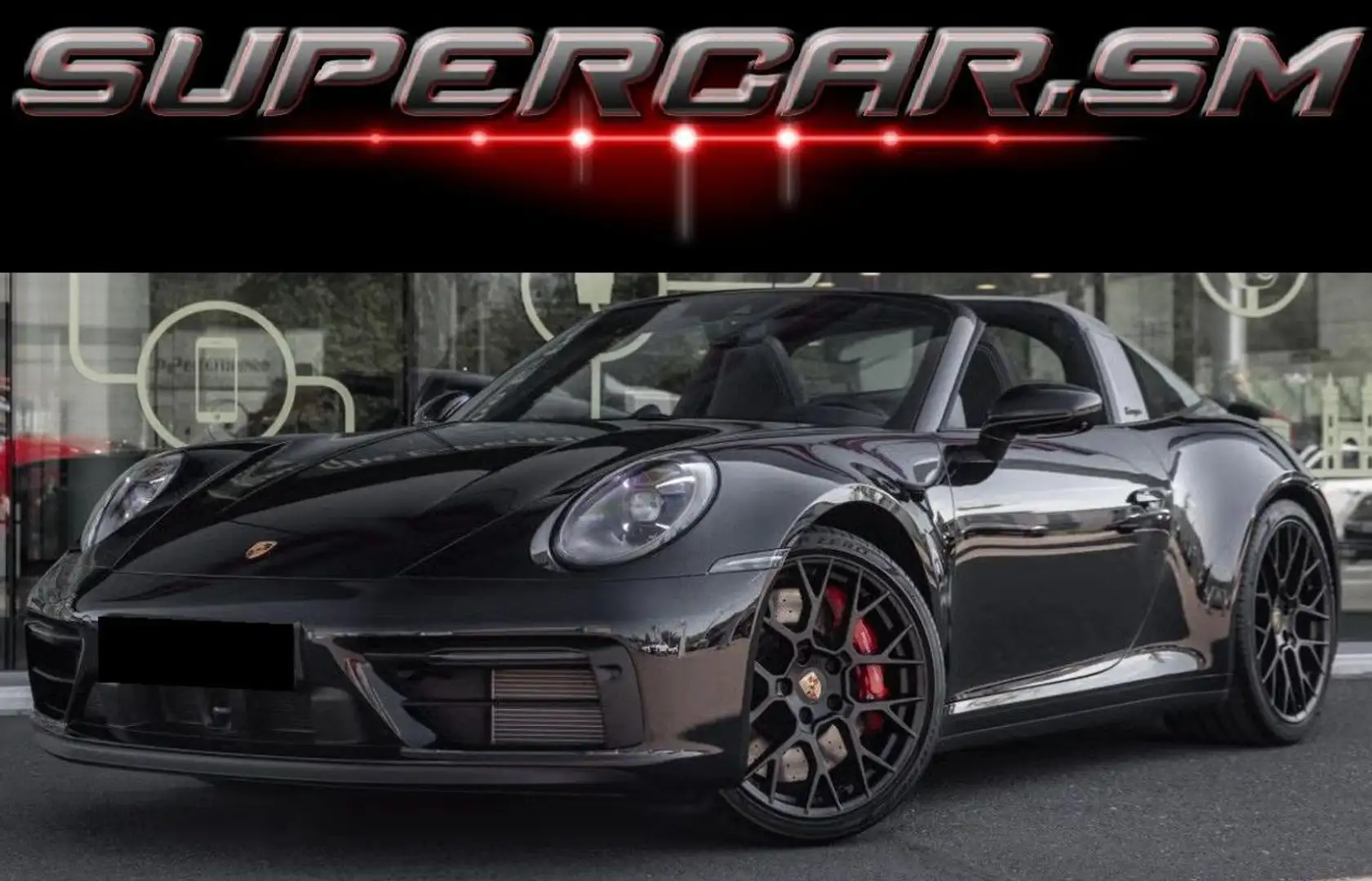Porsche 992 4 GTS LIFT ASSE POSTERIORE STERZANTE BURMESTER Nero - 1
