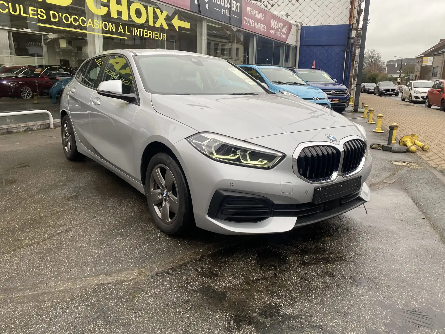 BMW 116 1500 diesel garantie 2 ans + assistance sur route Argent - 1