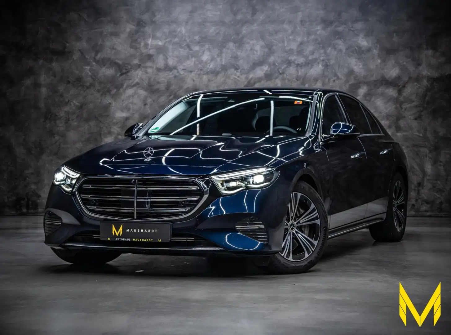 Mercedes-Benz E 450 d 4M EXCLUSIVE PREMIUM|LEDER|DiLi|DIS|4-D Azul - 1
