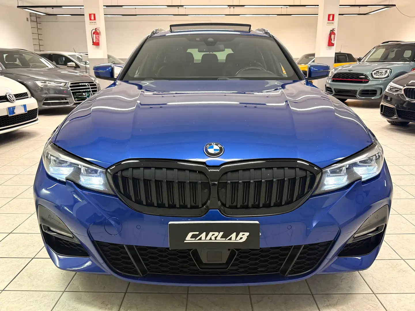 BMW 330 d G21 Touring mhev 48V xdrive Msport TETTO Blu/Azzurro - 2