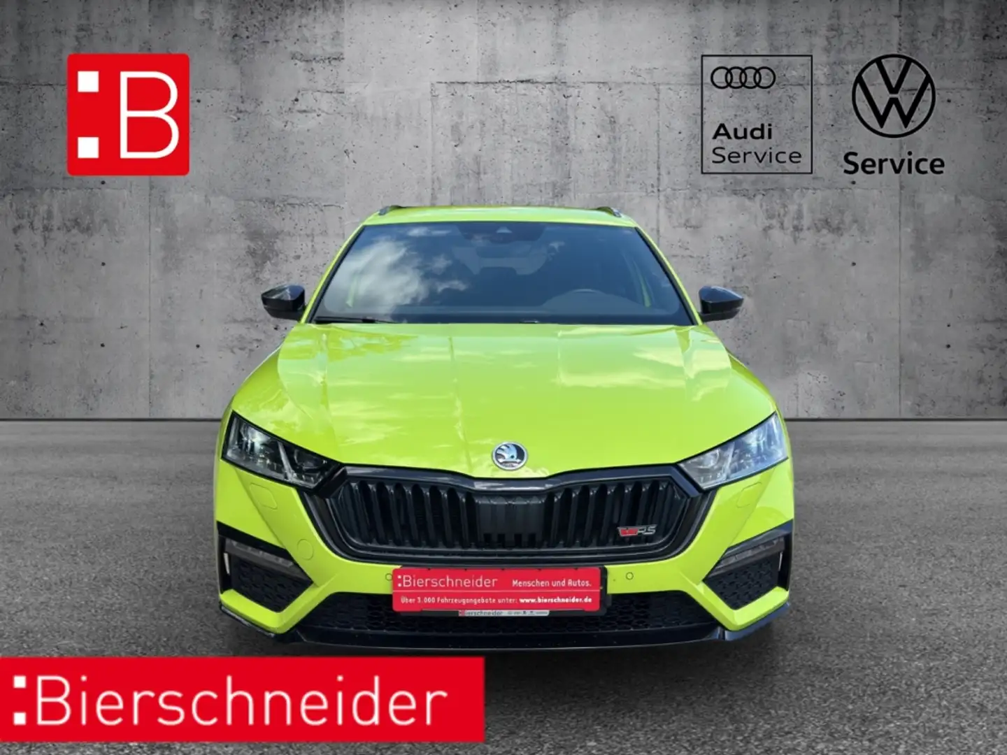 Skoda Octavia Combi RS 1.4 TSI iV DSG DIGITAL COCKPIT NAVI PDC 1 Grün - 2