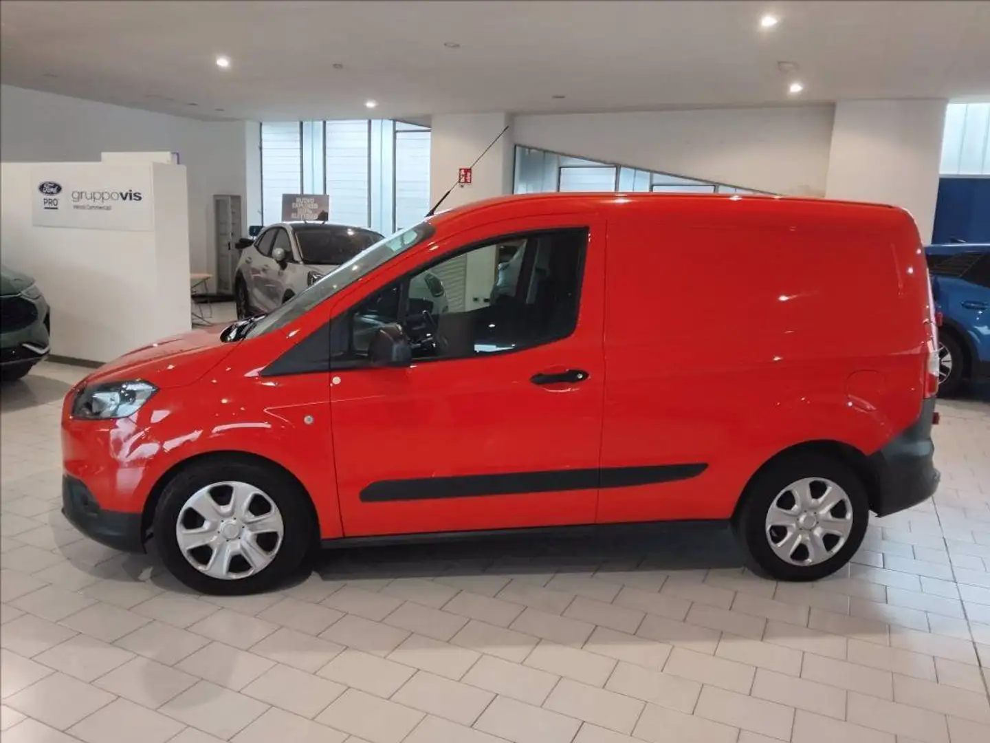 Ford Transit Courier 1.5 tdci 75cv Trend DUE TAGLIANDI INCLUSI Rosso - 2