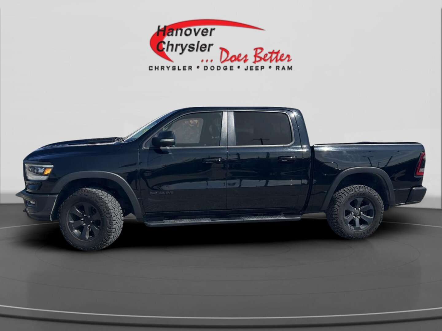 2021 RAM 1500 Rebel Night 4x4 | 5.7L HEMI V8 | Leather | Pano Ro — снимка 1
