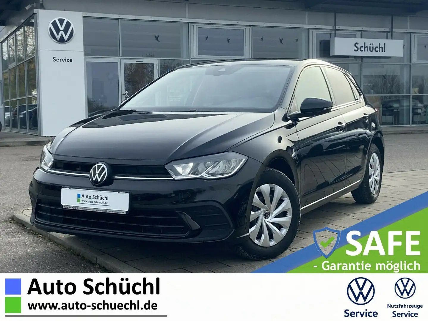Volkswagen Polo 1.0 TSI DSG Life NAVI+LED+APP-CONNECT+ACTIV Schwarz - 1