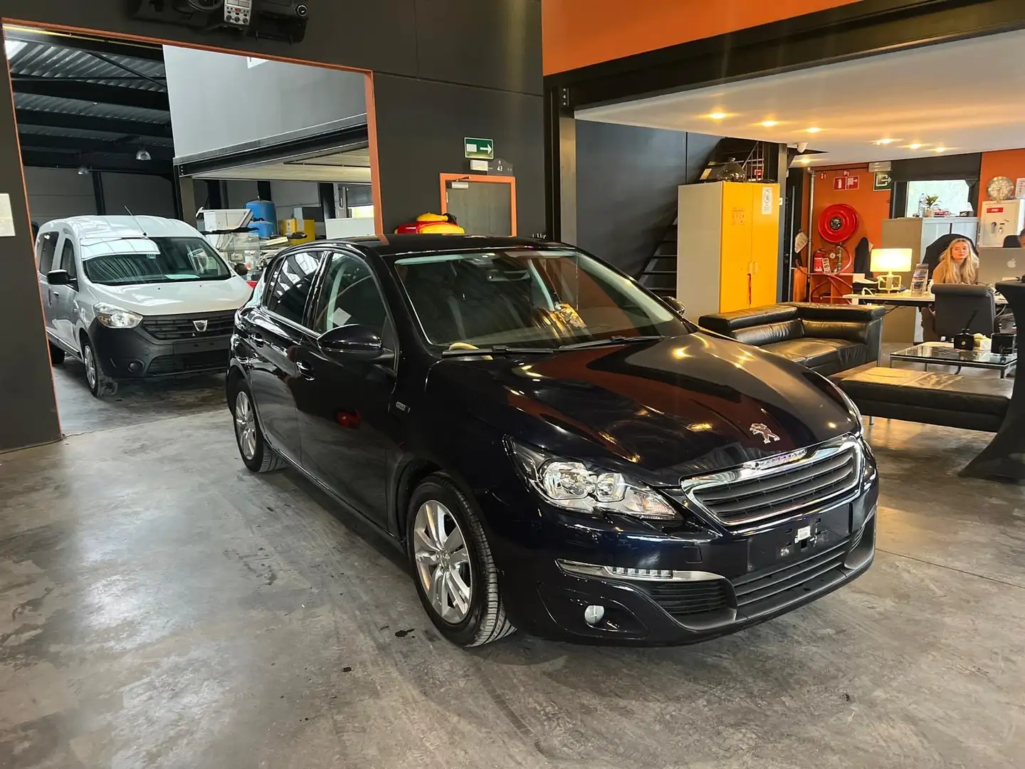 Peugeot 308 1.2 - 58.879 KM !A/C - LIM/REG - NAVI - MEDIA/TEL Blauw - 1