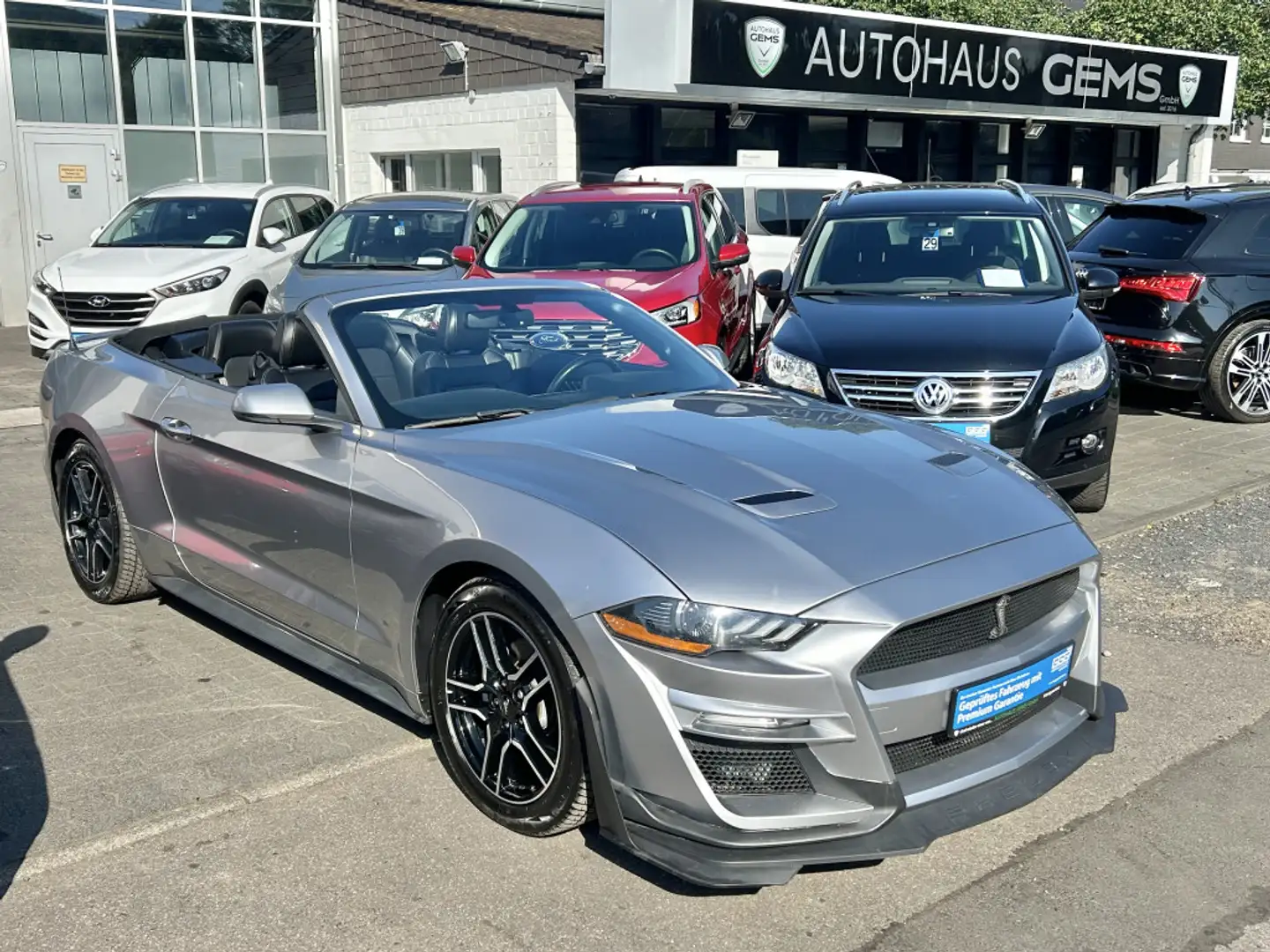 Ford Mustang Shelby Convertible Leder LED CarPlay Grau - 1