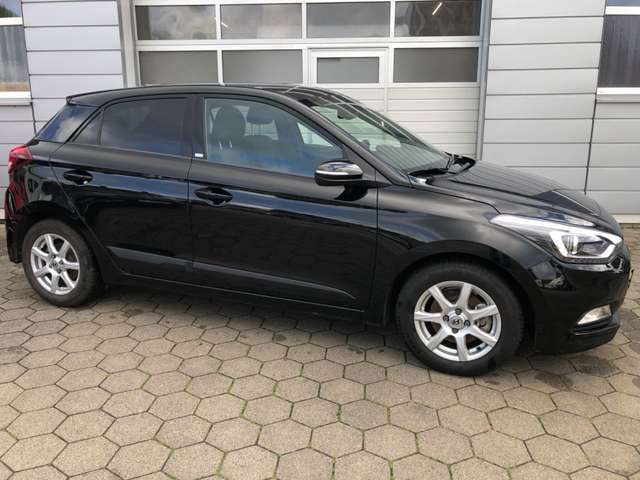 Hyundai i20 blue Passion