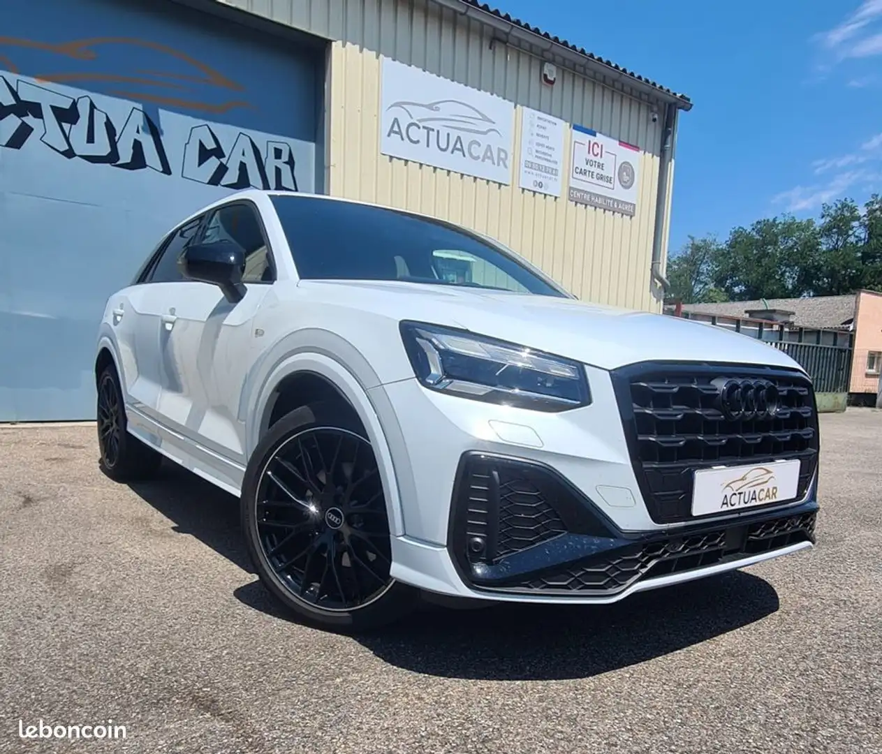 Audi Q2 35 TFSI 150ch S line tronic 7 Blanc - 1