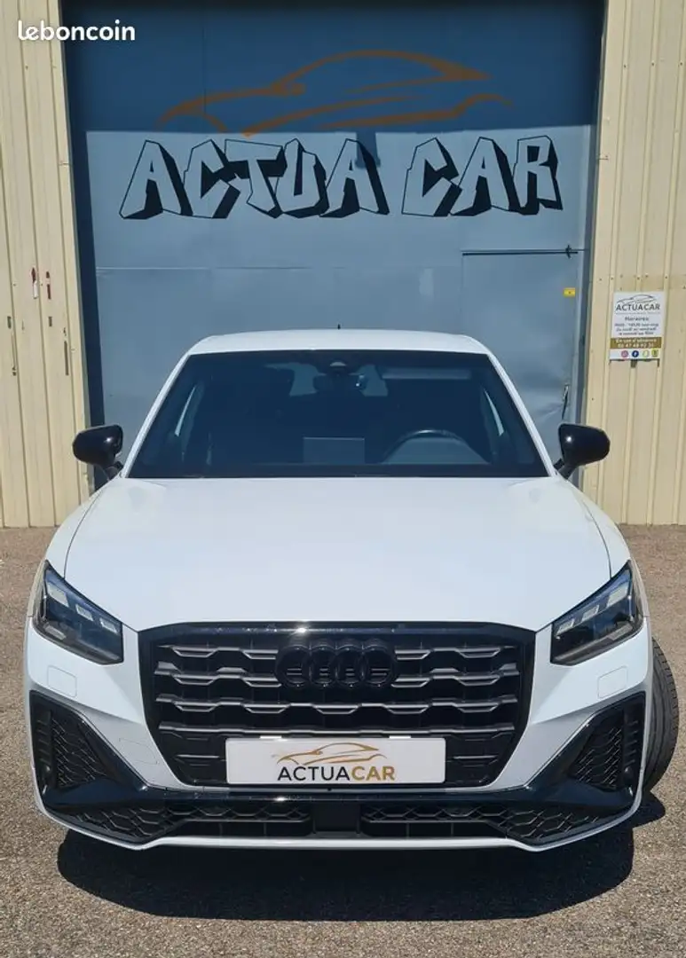 Audi Q2 35 TFSI 150ch S line tronic 7 Blanc - 2