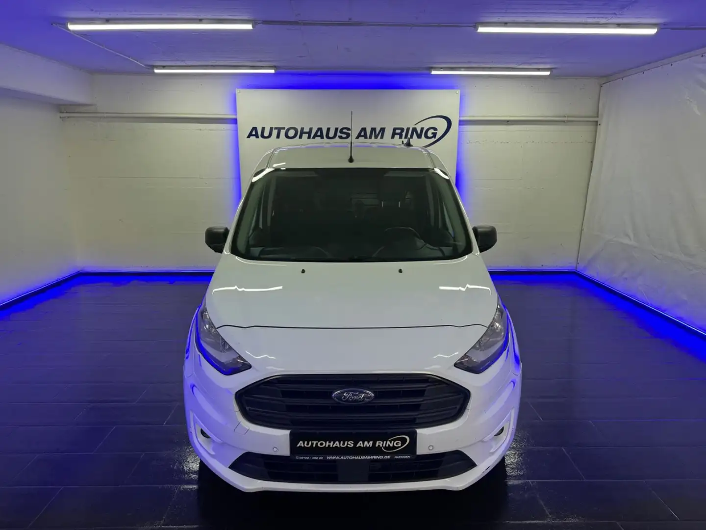 Ford Transit Connect Kasten lang 1HD 2xPDC 3-SITZ DAB Blanc - 1