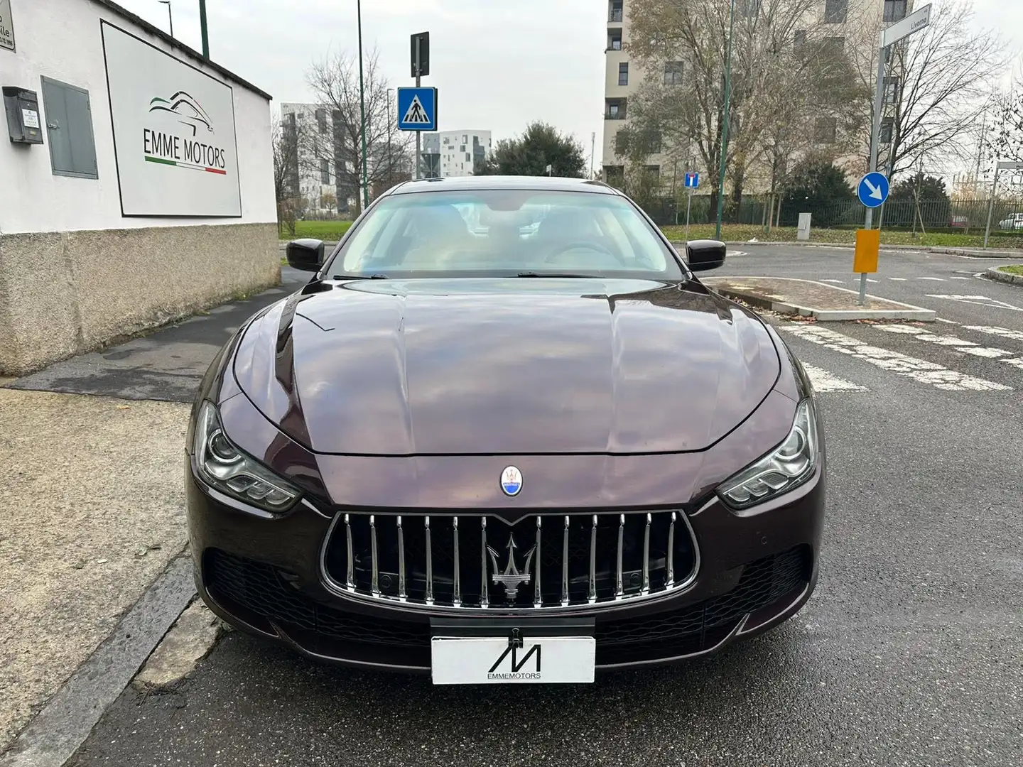 Maserati Ghibli 3.0 V6 ds 250cv - AUT/NAVI/PELLE/LED/XENON Rojo - 2