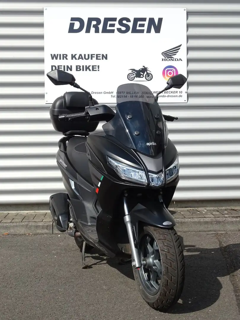 Aprilia SXR 50 ABS * 1. Hand * 2024 * Topcase * Schwarz - 2