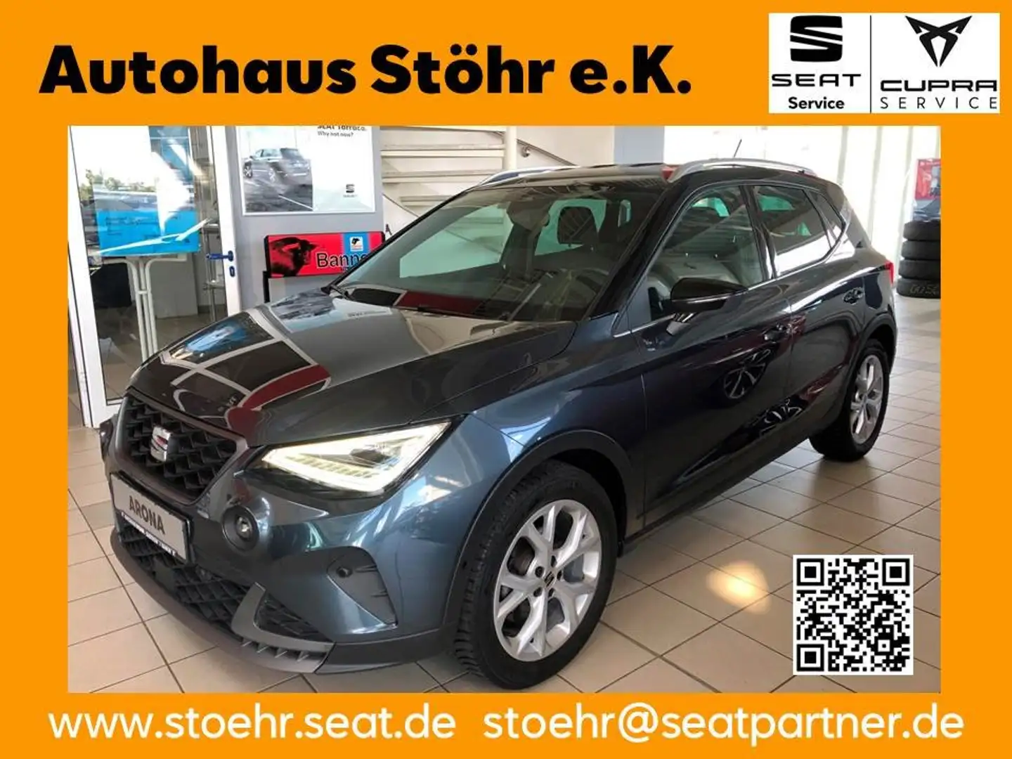 SEAT Arona FR 1.0TSI Grau - 1