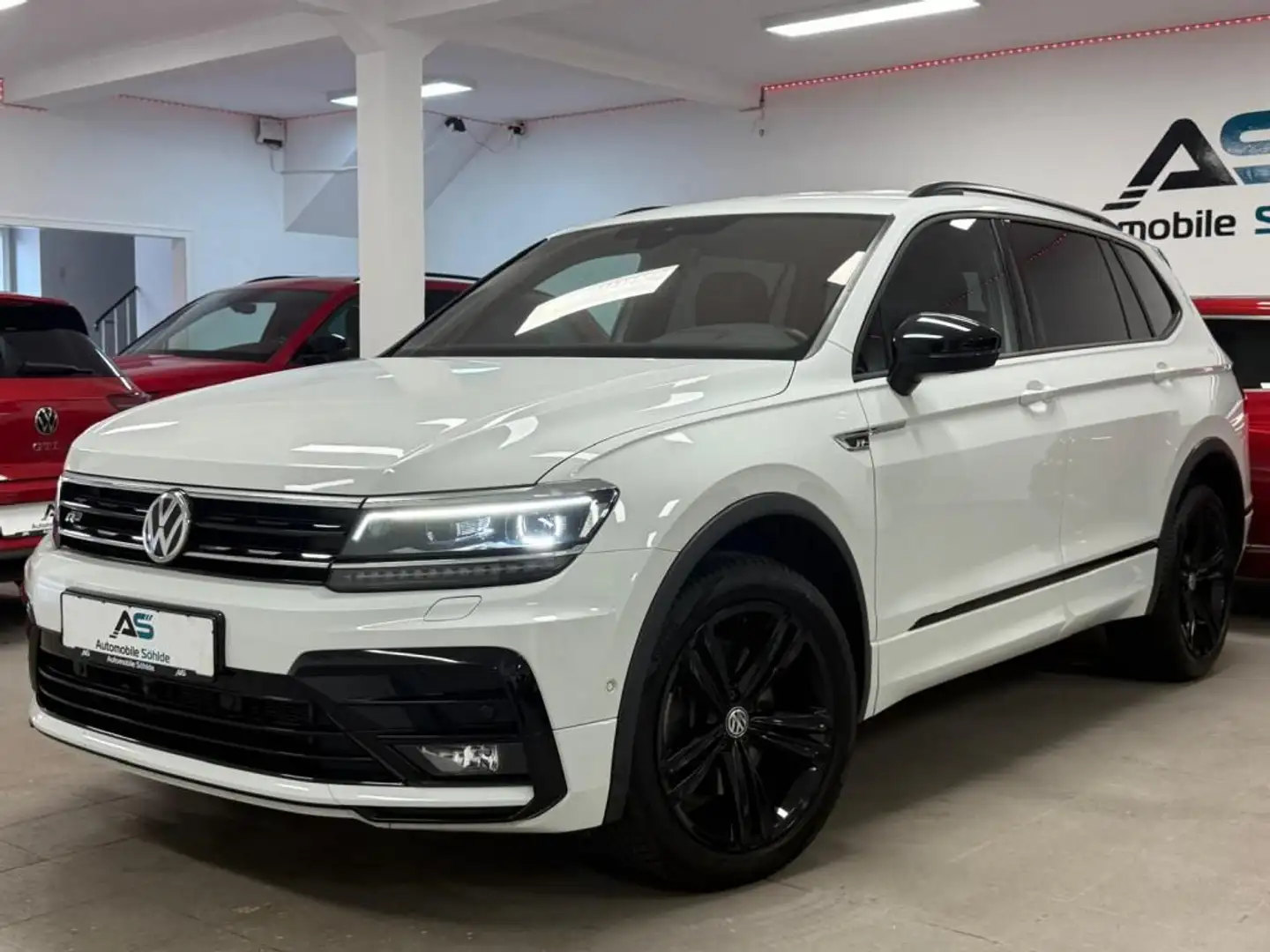 Volkswagen Tiguan Allspace 2.0 TDi R-line DSG 4Motion Blac Blanco - 2
