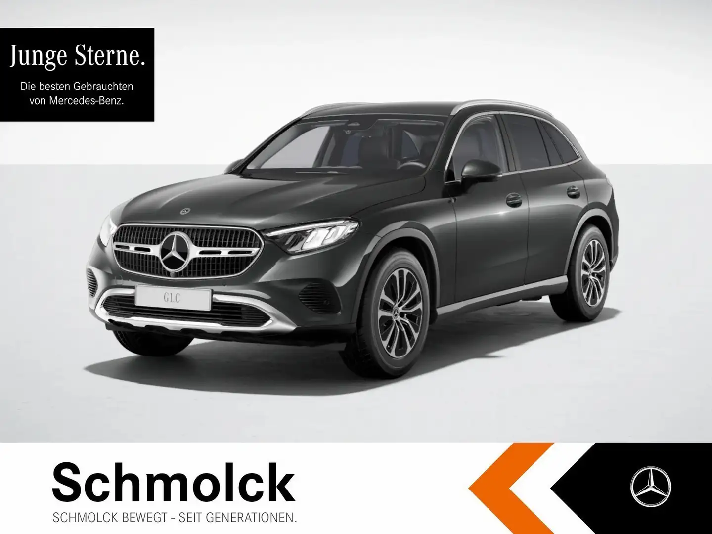 Mercedes-Benz GLC 200 4M AVANTGARDE+9G+LED+AHK+MEMO+SPUR+TOTW Grau - 1