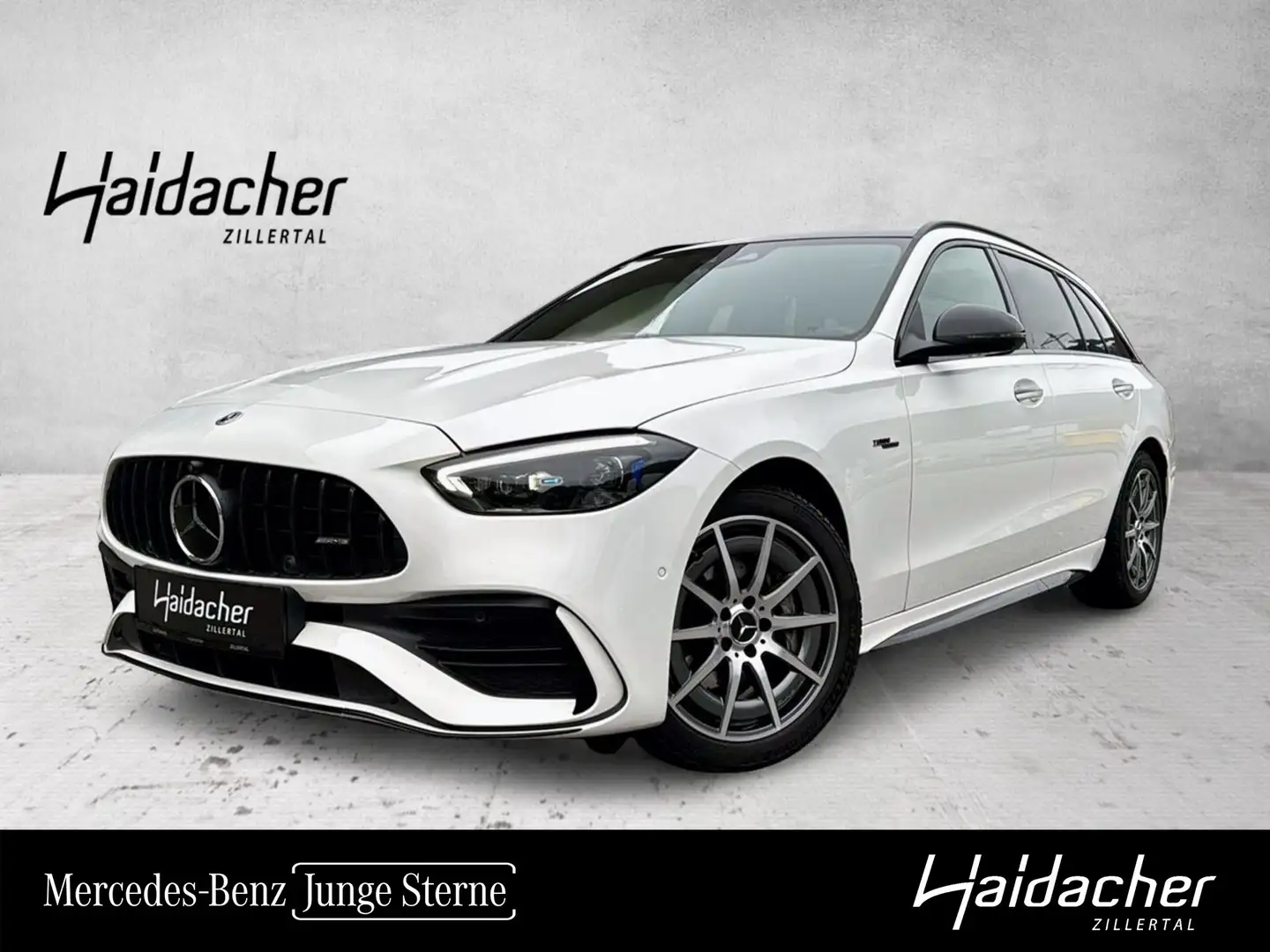 Mercedes-Benz C 43 AMG C 43 4MATIC T-Modell AMG Pano Distr MBUX Navi AR Weiß - 1