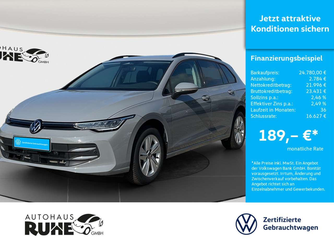 Volkswagen Golf 2025 — VIII Variant Life 1.5 TSI 85 kW 6-Gang